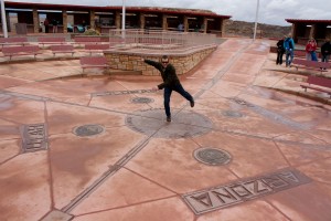 Balancing on the Four Corners