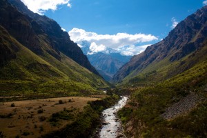 What lies down this valley?